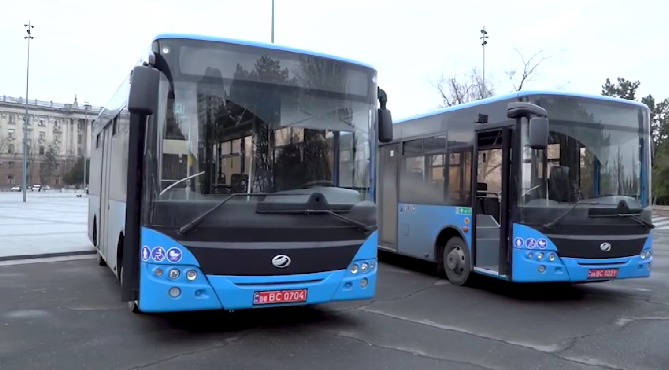 Ще два новенькі автобуси отримав Миколаїв в рамках програми UNOPS (ВІДЕО)