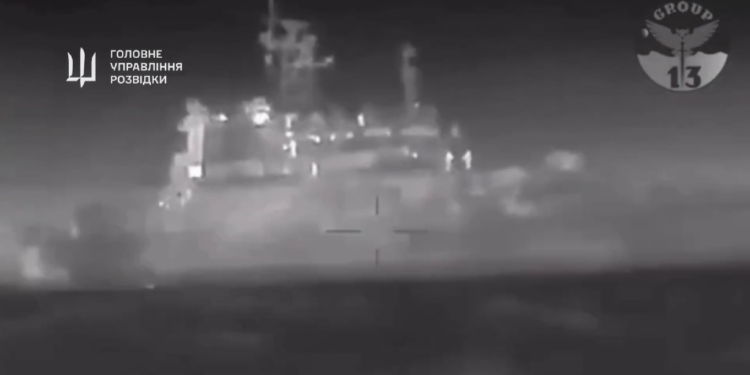 В ГУР офіційно підтвердили: “Magura” знищила ВДК чф рф «Цезар Куніков» (ВІДЕО)