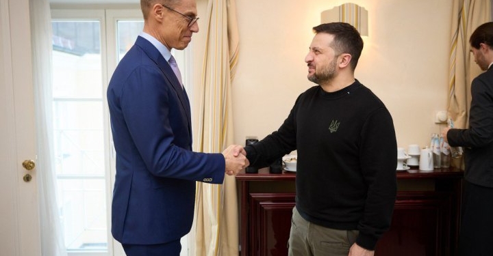 Зеленський зустрівся з новообраним президентом Фінляндії (ФОТО)