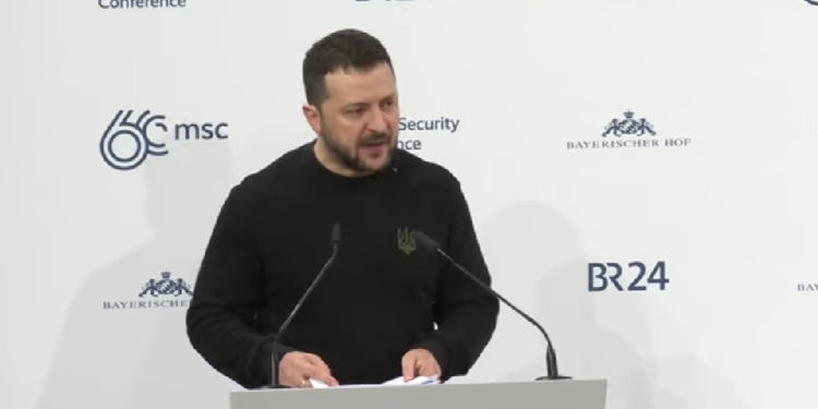 Виступ Володимира Зеленського на Мюнхенській конференції з питань безпеки (ВІДЕО)