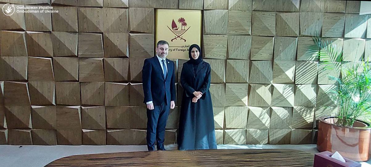 Лубінець провів переговори щодо долучення Катару до повернення з росії не тільки дітей, а й дорослих