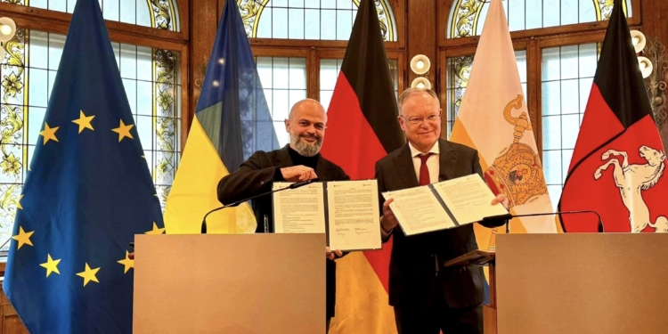 Миколаївська ОВА підписала з Урядом землі Нижня Саксонія ФРН заяву про наміри партнерського співробітництва (ФОТО)