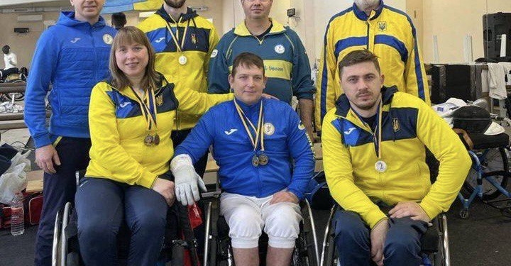 Миколаївські спортсмени здобули 8 медалей на чемпіонат України з фехтування на візках