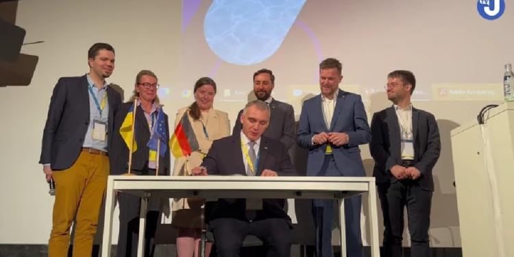 Миколаїв, Mykolaiv Water Hub та Ost-Ausschuss der Deutschen Wirtschaft підписали в Берліні меморандум щодо вирішення проблеми з водопостачанням (ВІДЕО)