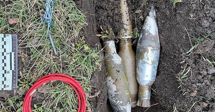 На Миколаївщині вибухотехніки поліції знищили дві реактивні протитанкові гранати та термобаричний боєприпас (ФОТО, ВІДЕО)