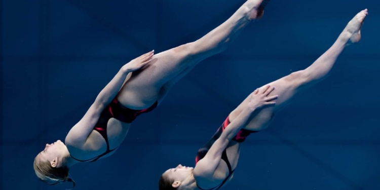 Ксенія Байло з Миколаєва та Софія Лискун з Луганська здобули 4-ту ліцензію у стрибках у воду на Олімпіаду в Парижі