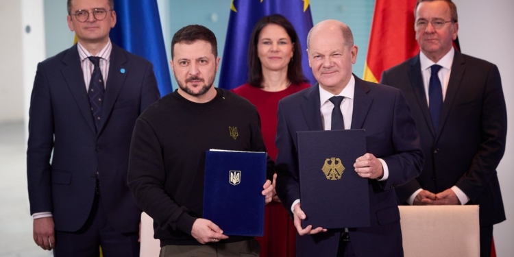 Зеленський і Шольц підписали безпекову угоду (ФОТО, ВІДЕО)