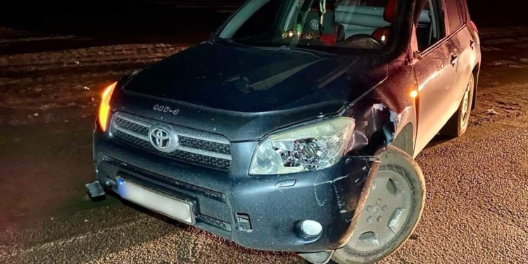 У Вознесенському районі водій Toyota RAV4 збив пішохода (ФОТО)