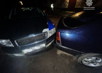 У Миколаєві патрульні затримали п’яного водія, який скоїв ДТП (ФОТО)