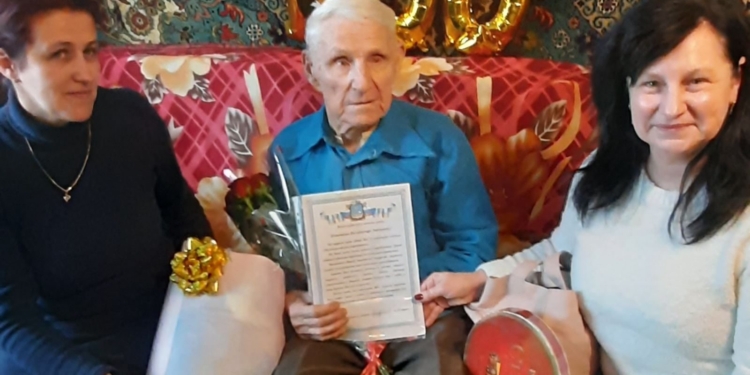 У Миколаєві ще один містянин відзначив 100-річний ювілей (ФОТО)