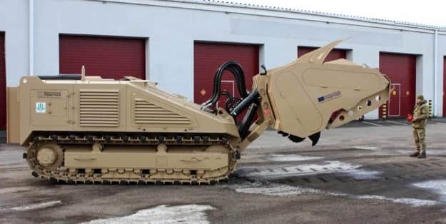 Держспецтрансслужба України отримала від ЄС систему розмінування MV-10 (ФОТО)