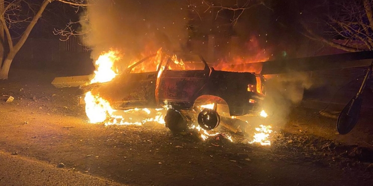 На Миколаївщині за добу згоріли дві автівки (ФОТО)