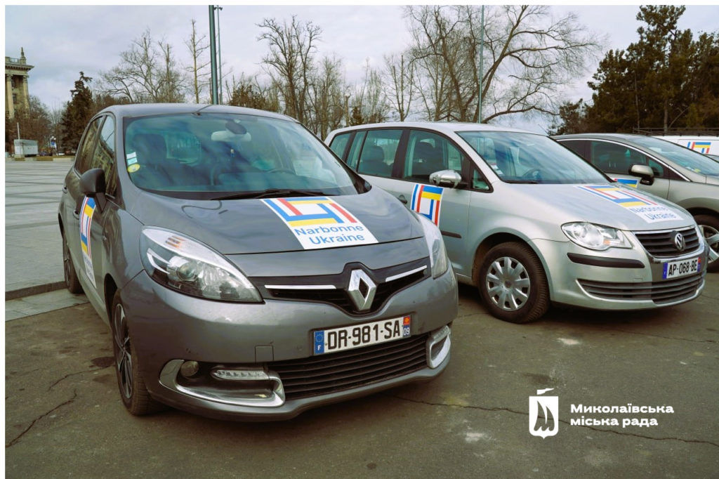 Французька асоціація «Нарбонна-Україна» передала Миколаєву автівки для комунальних служб та підрозділу ТрО (ФОТО) 6