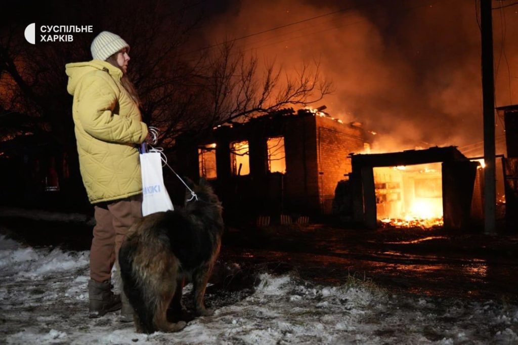 У Харкові "шахед" ударив у АЗС - палають 14 будинків, є загиблий, 50 людей евакуйовано (ФОТО, ВІДЕО) 5