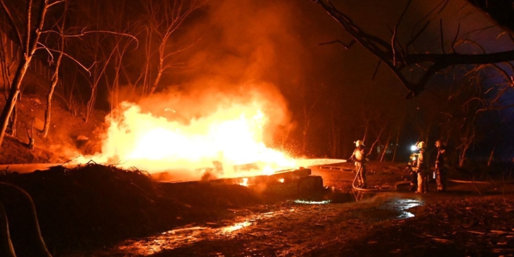 У Харкові “шахед” ударив у АЗС – палають 14 будинків, є загиблий, 50 людей евакуйовано (ФОТО, ВІДЕО)