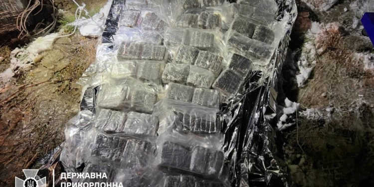 Прикордонники на Волині збили дрона, який переправляв 22,5 кг гашишу за кордон (ФОТО, ВІДЕО)