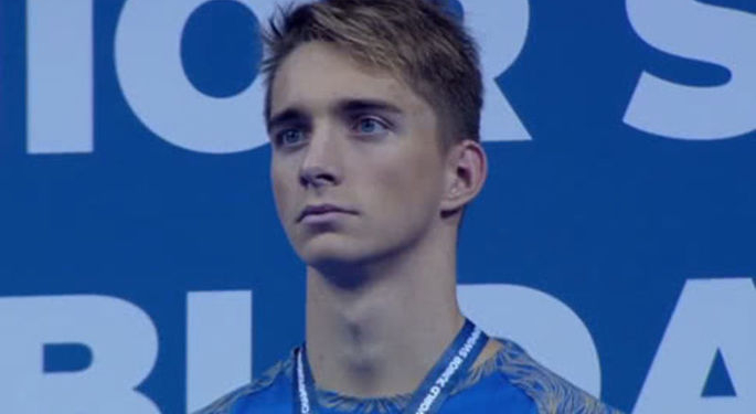 Українець Владислав Бухов став чемпіоном світу з плавання на 50 м вільним стилем