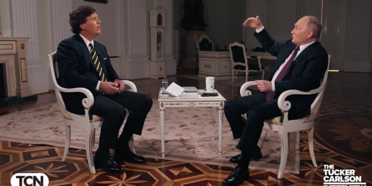 Україну створив Сталін, Київ – “ісконно русскіє зємлі”, Закарпаття хоче в Угорщину, – що ще сказав Путін Карлсону