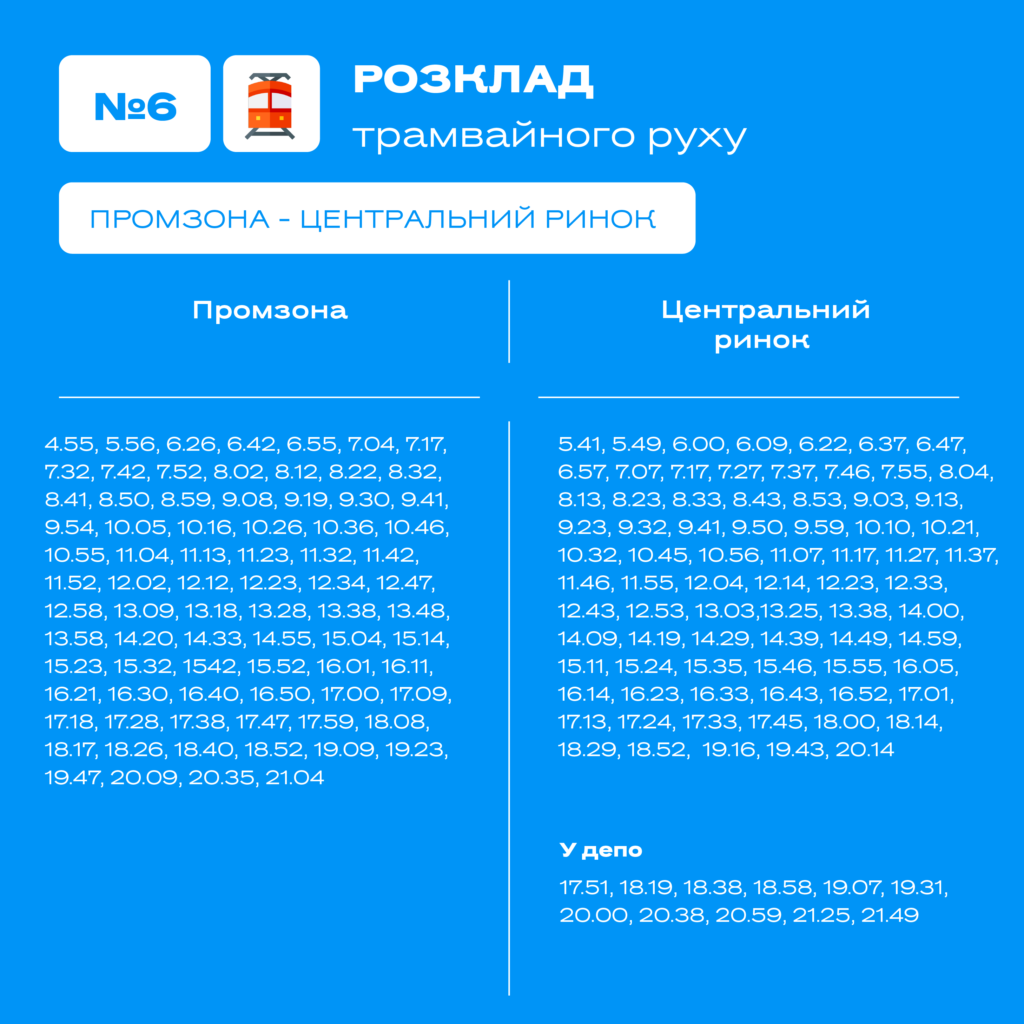 У Миколаєві оновили графіки руху тролейбусів і трамваїв (ГРАФІКИ) 1
