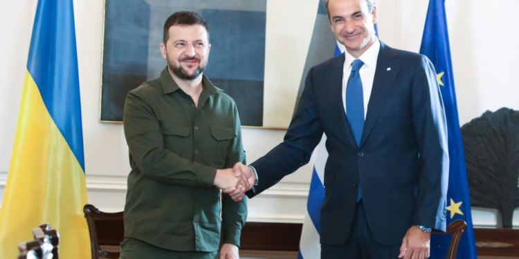 Зеленський зустрівся з прем’єром Греції в Одесі, не дивлячись на ранковий вибух, – ЗМІ