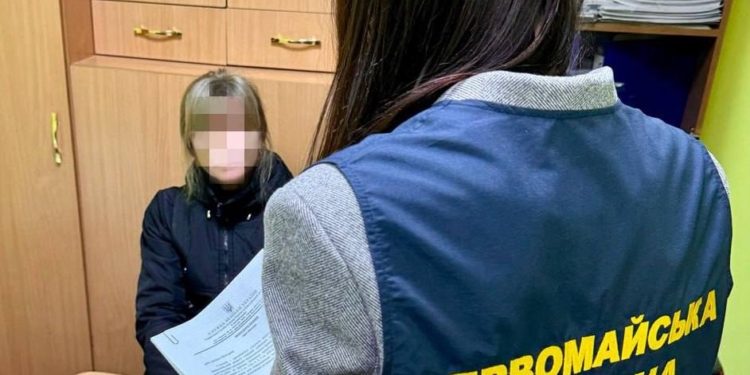 У Первомайську на Миколаївщині затримано чергову любительку «руського міру» – закликала у соцмережах до захоплення України і працювала на Монтян