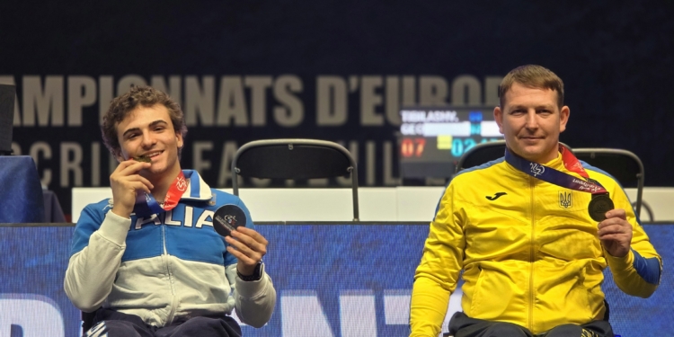 Миколаївський парафехтувальник Дмитро Серьоженко здобув ще одну нагороду на чемпіонаті Європи