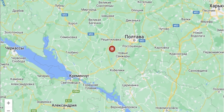 На Полтавщині відбувся землетрус