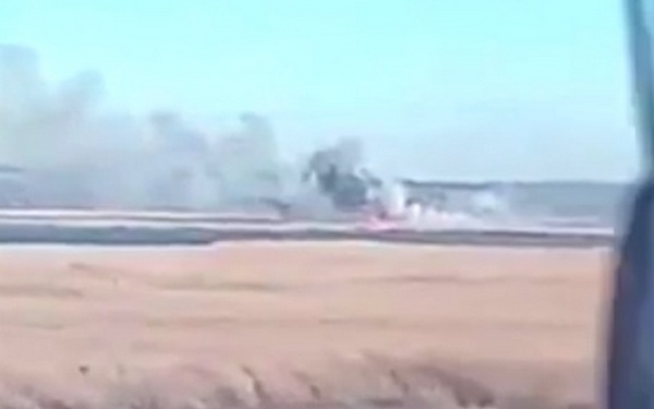 Командувач Повітряних сил ЗСУ показав збиту вчора на Маріупольському напрямку російську «Сушку» (ВІДЕО)