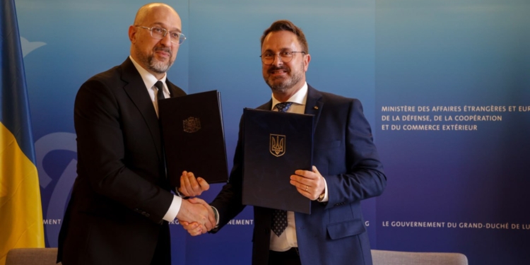 Україна та Люксембург уклали угоду про технічне та фінансове співробітництво (ФОТО)