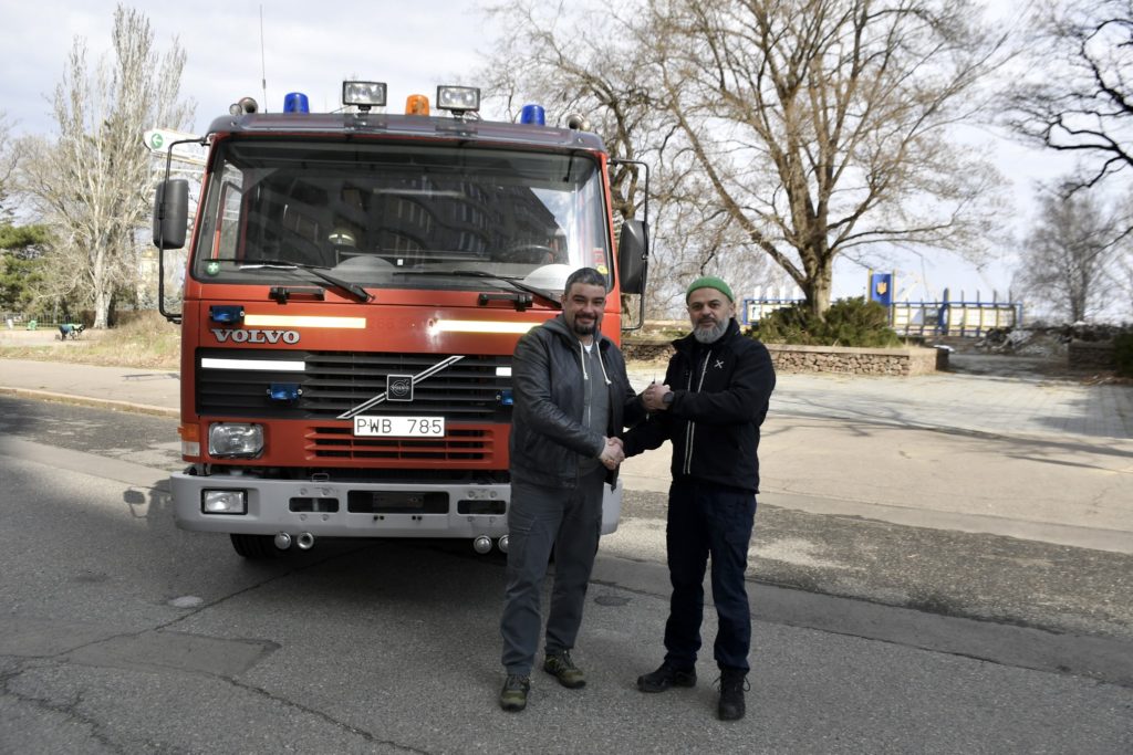 Ще один пожежний автомобіль зі Швеції передали для пожежних-добровольців з Миколаївщини (ФОТО, ВІДЕО) 2