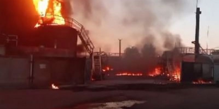 У Ростовській області дрони атакували Новочеркаську ГРЕС