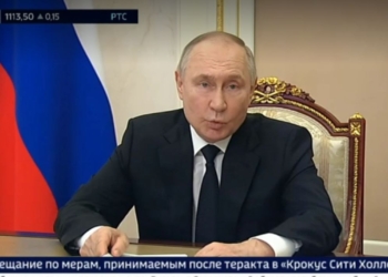 Путін визнав, що теракт у “Крокусі” здійснив ІДІЛ, але винна все одно Україна