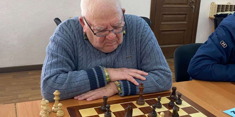 Перемогу у ветеранському рапід-турнірі у Миколаєві перемогу здобув найстарший – 84-річний – учасник