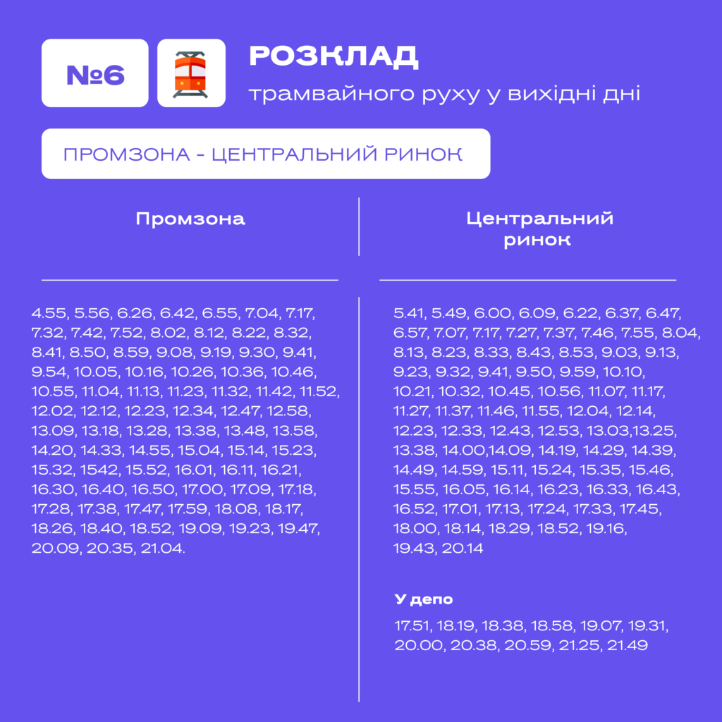 У Миколаєві оновили графіки руху тролейбусів і трамваїв (ГРАФІКИ) 11