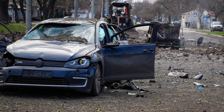 Наслідки «прильотів» по Миколаєву (ФОТО)