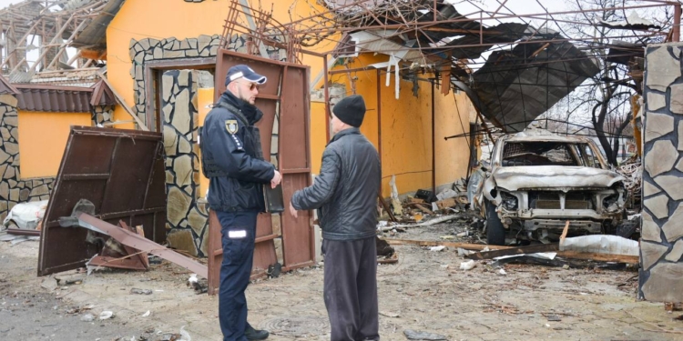 В поліції розповіли про руйнування в Миколаєві внаслідок падіння уламків дронів (ФОТО, ВІДЕО)