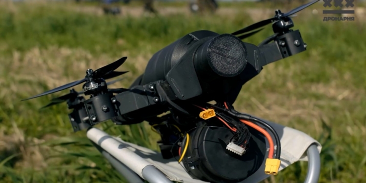 “Бандерик-Стрічка”​. Українські розробники показали вітчизняний FPV-дрон на оптоволокні (ФОТО, ВІДЕО)