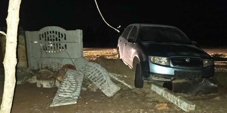 На Вознесенщині чоловік скоїв автопригоду та погрожував застосувати гранати (ФОТО)