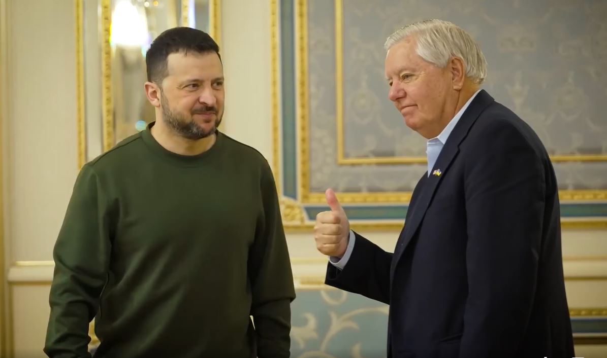 Володимир Зеленський зустрівся з сенатором-республіканцем Ліндсі Гремом (ФОТО)