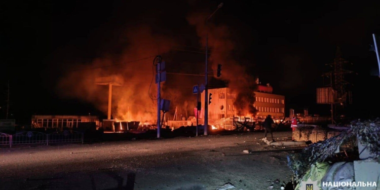 Велика нічна гібридна атака на Україну. В Харкові відомо про 6 загиблих