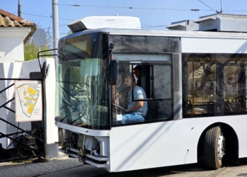 Тролейбус, який під автономний хід 20 км реконструює «Миколаївелектротранс», вже пройшов обкатку (ФОТО)