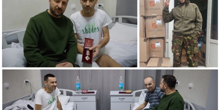 Миколаївський журналіст і волонтер Олександр Діордієв, який зараз лікується після важкого поранення, нагороджений орденом “За мужність” ІІІ ступеня (ФОТО)