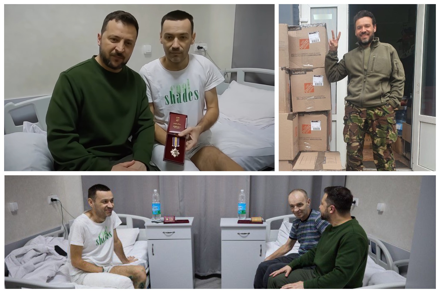 Миколаївський журналіст і волонтер Олександр Діордієв, який зараз лікується після важкого поранення, нагороджений орденом “За мужність” ІІІ ступеня (ФОТО)