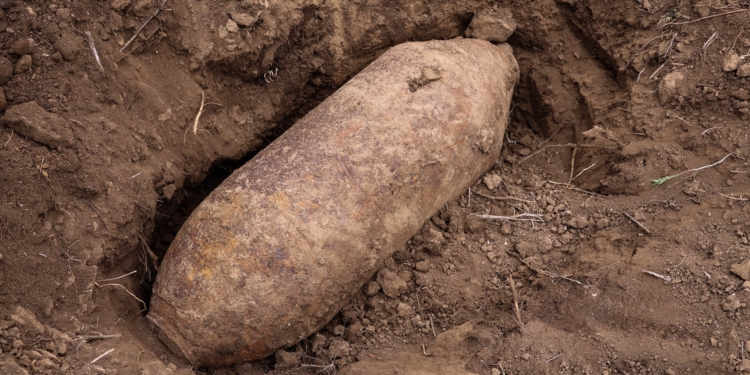 Рятувальники Миколаївщини знешкодили авіаційну та фугасну бомби часів Другої світової війни (ФОТО