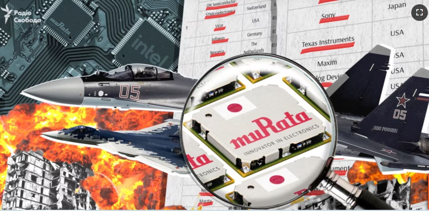 Росія досі використовує у зброї західні технології. “Мозок” винищувачів Су – імпортний