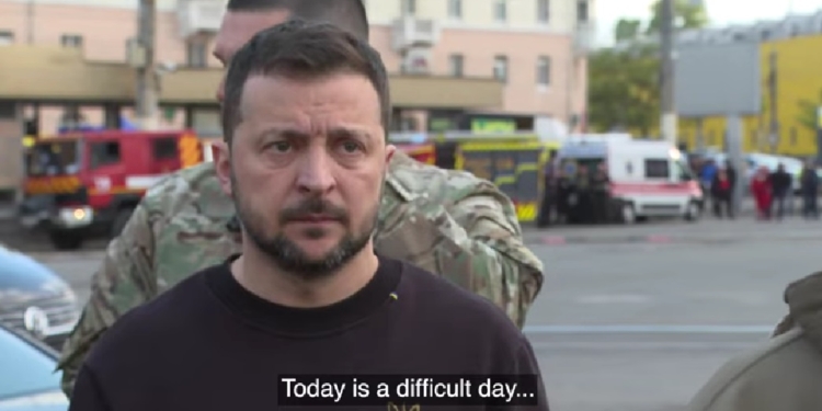 «Коли Україна звертається до партнерів по системи ППО, ми говоримо про справжнє союзництво» – Зеленський про сьогоднішні ракетні атаки (ВІДЕО)