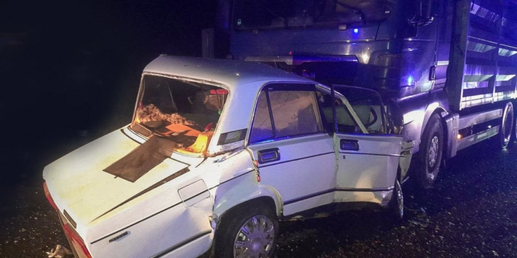 На Миколаївщині в ДТП з вантажним MAN загинув водій ВАЗа (ФОТО)
