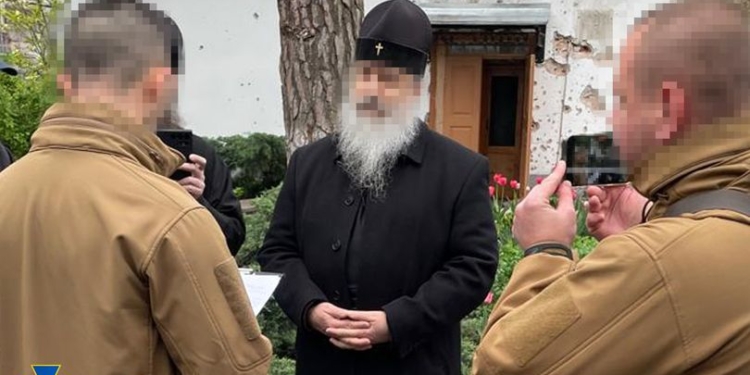 Настоятель Святогірської лаври УПЦ МП злив ворогу розташування ЗСУ під час літургії
