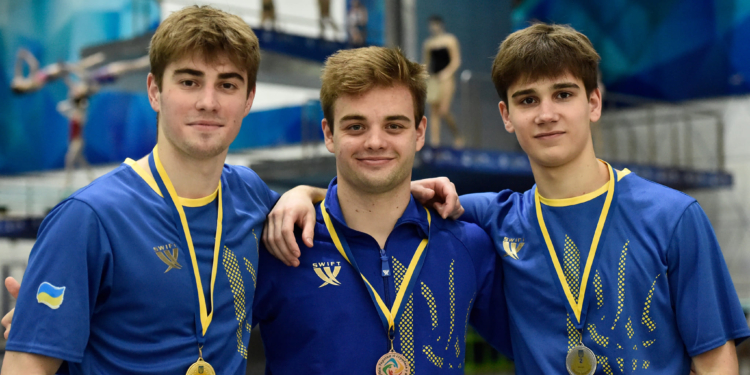 Кубок України зі стрибків у воду: спортсмени з Миколаєва зібрали весь комплект нагород (ФОТО)