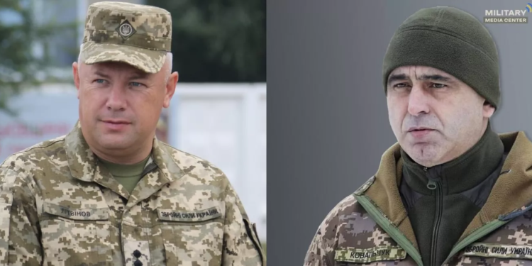 Командувачів ОК «Південь» та «Захід»  перевели на вищі ланки — ЗСУ